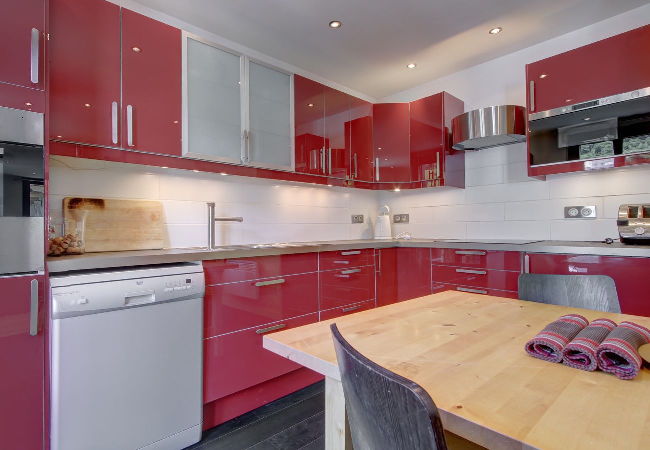 Beziere Apartment - cuisine -  Morzine