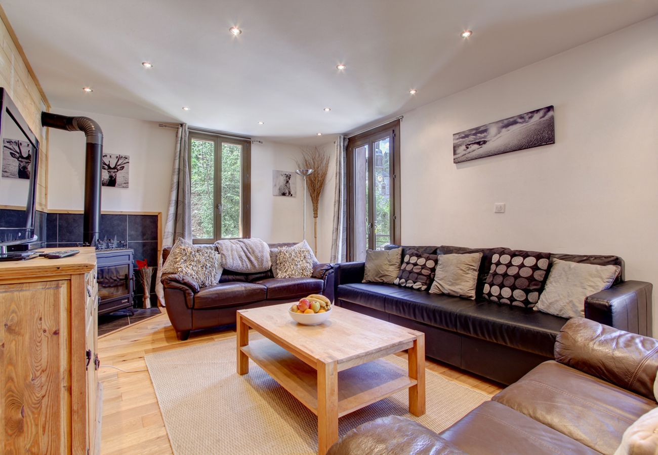Beziere Apartment - Living room -  Morzine