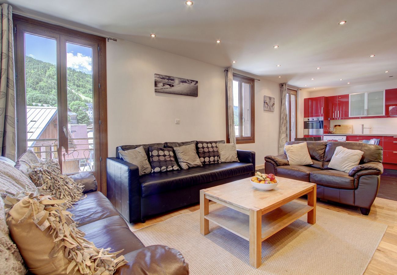 Beziere Apartment - Living Room -  Morzine