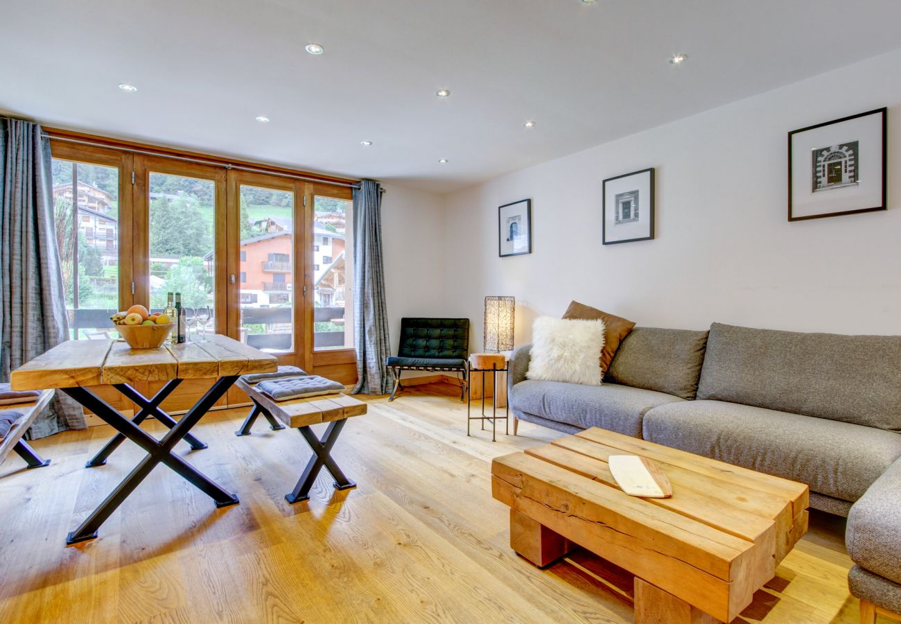 Living Room - Jangilau B4 - Morzine - Snow and Trek 