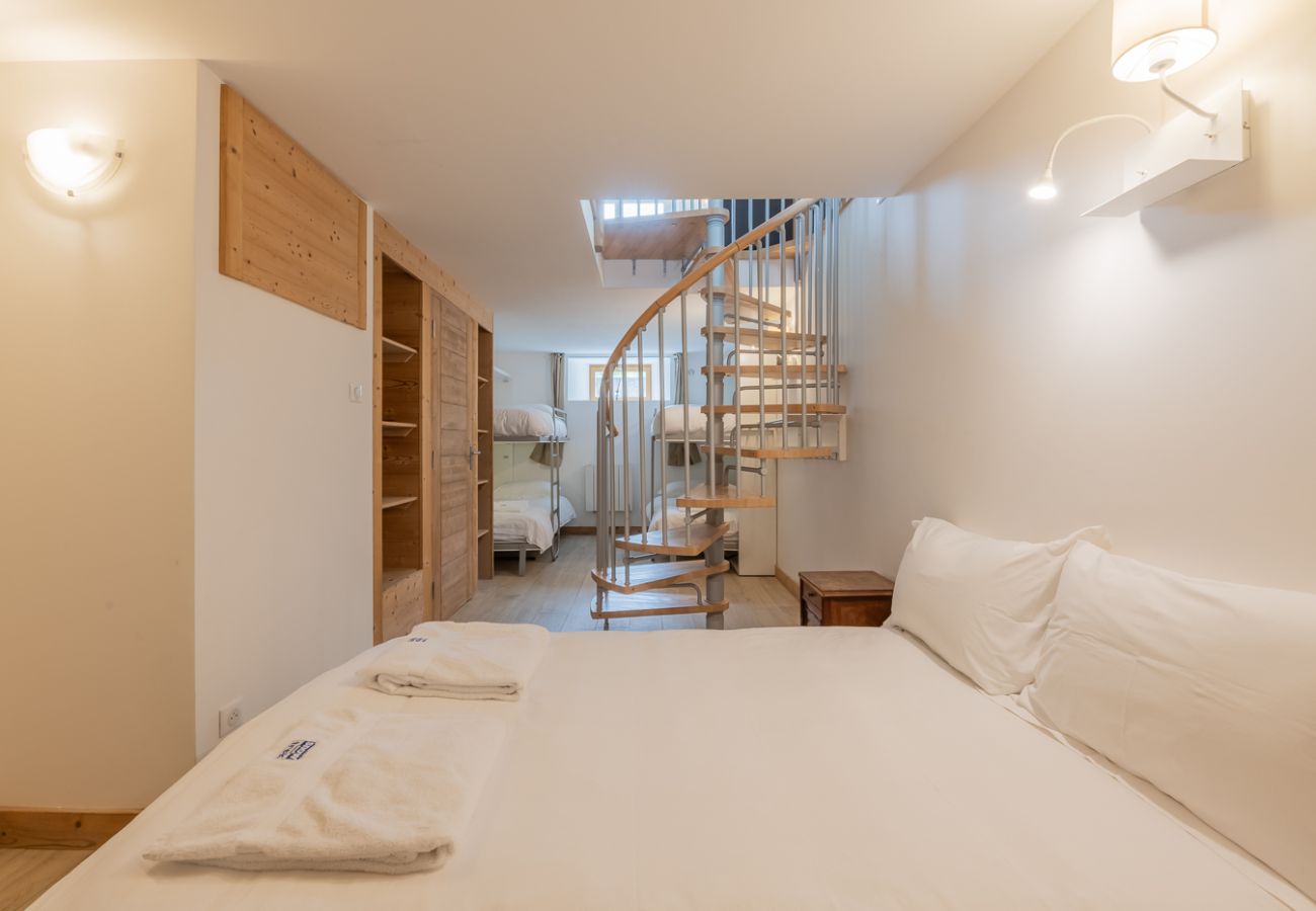 Berberis 2 apartment - bedroom - morzine 